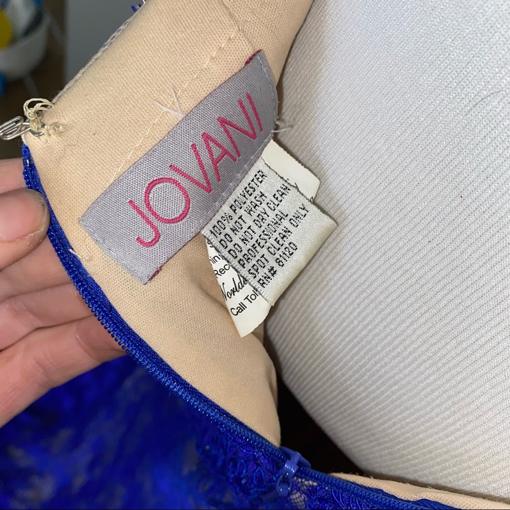 JOVANI open back formal dress - Picture 10 of 16